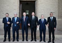 Президент Ильхам Алиев и другие участники неформального Саммита ОТГ ознакомились с рядом культурных объектов в Туркестане (ФОТО)