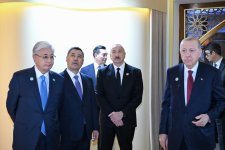 Президент Ильхам Алиев и другие участники неформального Саммита ОТГ ознакомились с рядом культурных объектов в Туркестане (ФОТО)