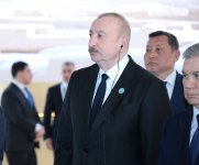 Президент Ильхам Алиев и другие участники неформального Саммита ОТГ ознакомились с рядом культурных объектов в Туркестане (ФОТО)
