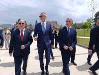 Делегация во главе с председателем Национального совета Словакии посетила Ханкенди (ФОТО)