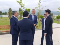 Делегация во главе с председателем Национального совета Словакии посетила Ханкенди (ФОТО)