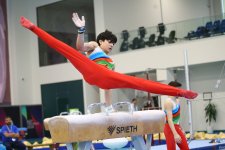 В Баку проходит международный турнир по спортивной гимнастике AGF Trophy (ФОТО)
