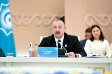 Президент Ильхам Алиев принимает участие в неформальном Саммите ОТГ в Туркестане (ФОТО/ВИДЕО)