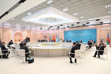 Президент Ильхам Алиев принимает участие в неформальном Саммите ОТГ в Туркестане (ФОТО/ВИДЕО)