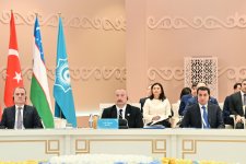 Президент Ильхам Алиев принимает участие в неформальном Саммите ОТГ в Туркестане (ФОТО/ВИДЕО)