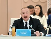 Президент Ильхам Алиев принимает участие в неформальном Саммите ОТГ в Туркестане (ФОТО/ВИДЕО)