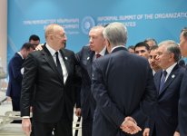 Президент Ильхам Алиев принимает участие в неформальном Саммите ОТГ в Туркестане (ФОТО/ВИДЕО)
