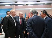 Президент Ильхам Алиев принимает участие в неформальном Саммите ОТГ в Туркестане (ФОТО/ВИДЕО)