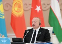 Президент Ильхам Алиев принимает участие в неформальном Саммите ОТГ в Туркестане (ФОТО/ВИДЕО)
