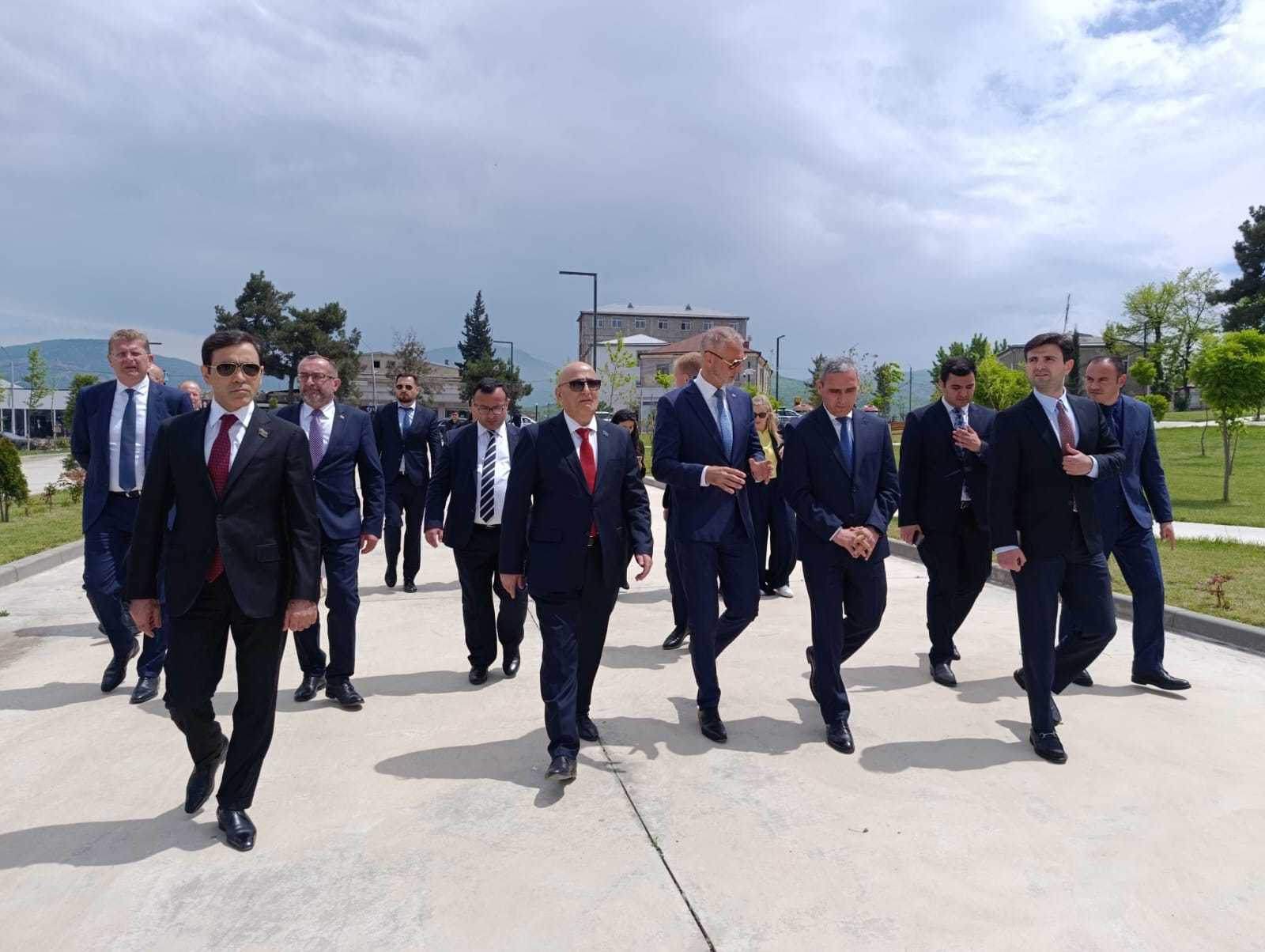 Делегация во главе с председателем Национального совета Словакии посетила Ханкенди (ФОТО)