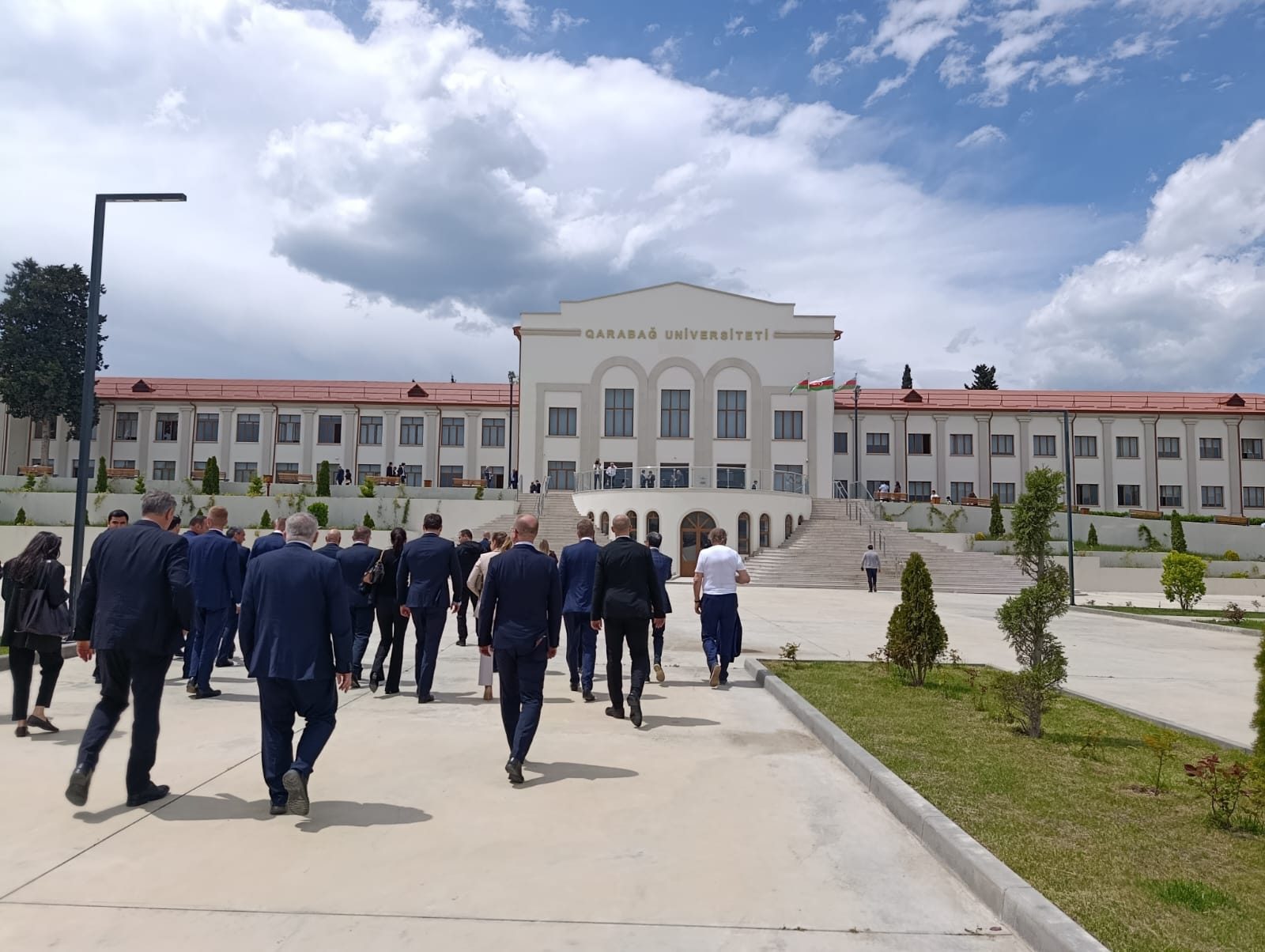 Делегация во главе с председателем Национального совета Словакии посетила Ханкенди (ФОТО)