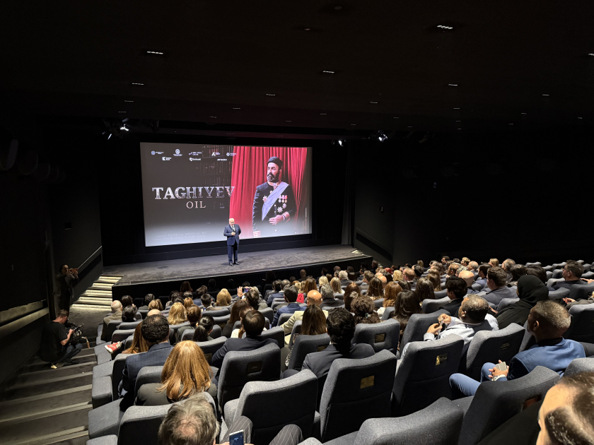 Руководитель Baku Media Center Арзу Алиева приняла участие в презентации художественного фильма «Тагиев: Нефть» в Лондоне (ФОТО)