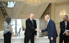 Президент Ильхам Алиев принял исполнительного директора Программы ООН по населенным пунктам (ФОТО)