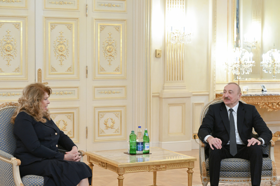 Президент Ильхам Алиев встретился с Президентом Болгарии (ФОТО)