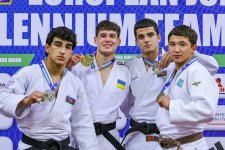 Сборная Азербайджана по дзюдо заняла первое место в командном зачете на Кубке Европы (ФОТО)