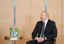 Президент Ильхам Алиев встретился с делегацией во главе с Королем Эсватини (ФОТО)