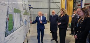Илияна Йотова посетила в Азербайджане завод, построенный на болгарские инвестиции (ФОТО)