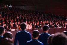 Президент Ильхам Алиев и Первая леди Мехрибан Алиева приняли участие в церемонии открытия WUF13 в Баку (ФОТО/ВИДЕО)