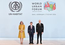 Президент Ильхам Алиев принимает участие в церемонии открытия WUF13 в Баку (Прямая трансляция/ФОТО)