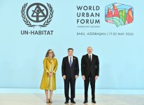 Президент Ильхам Алиев принимает участие в церемонии открытия WUF13 в Баку (Прямая трансляция/ФОТО)