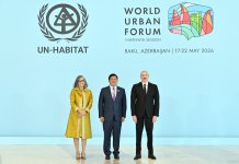 Президент Ильхам Алиев принимает участие в церемонии открытия WUF13 в Баку (Прямая трансляция/ФОТО)