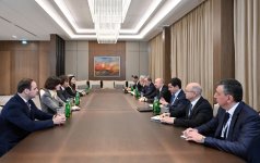 Президент Ильхам Алиев встретился с Премьер-министром Грузии (ФОТО)