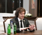 Президент Ильхам Алиев встретился с Премьер-министром Грузии (ФОТО)