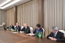 Президент Ильхам Алиев встретился с Президентом Узбекистана Шавкатом Мирзиёевым (ФОТО)