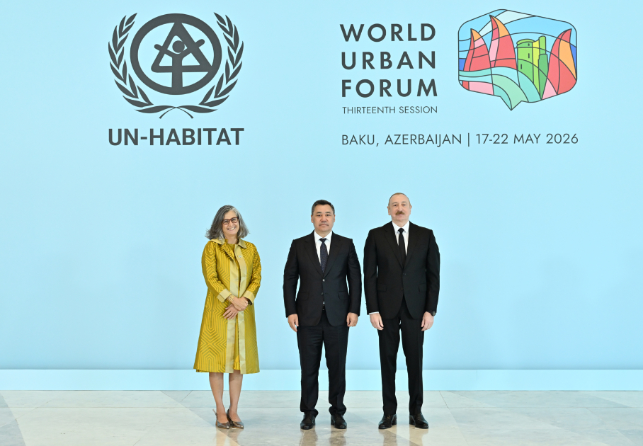 Президент Ильхам Алиев принимает участие в церемонии открытия WUF13 в Баку (Прямая трансляция/ФОТО)