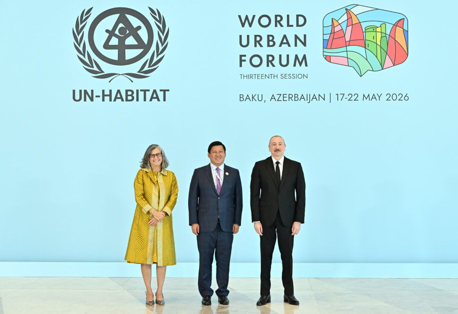 Президент Ильхам Алиев принимает участие в церемонии открытия WUF13 в Баку (Прямая трансляция/ФОТО)