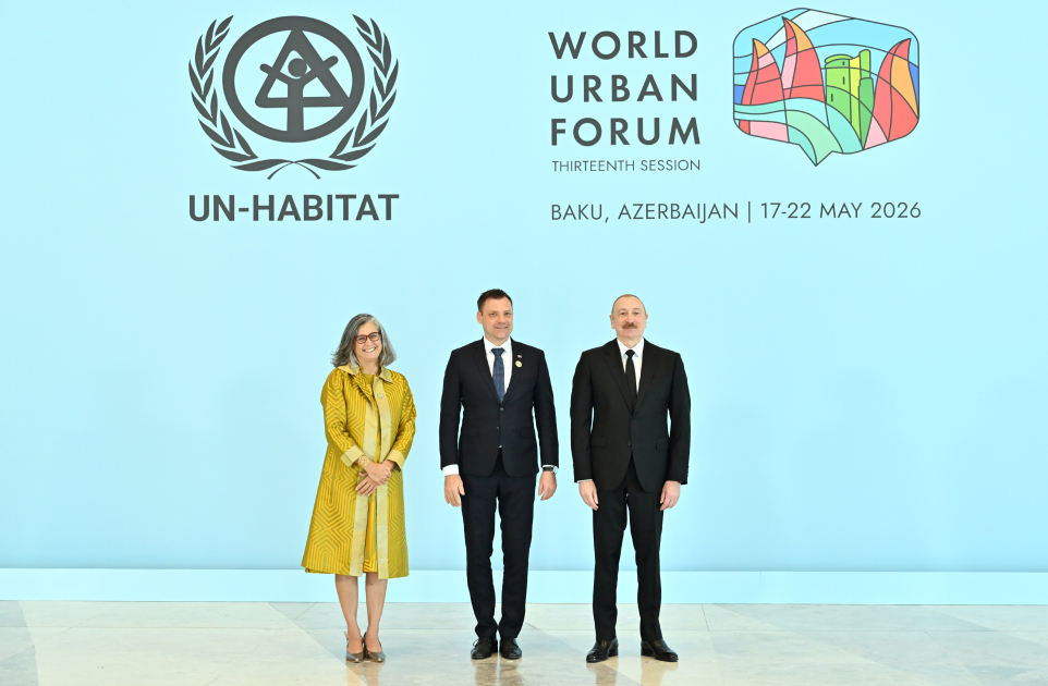 Президент Ильхам Алиев принимает участие в церемонии открытия WUF13 в Баку (Прямая трансляция/ФОТО)