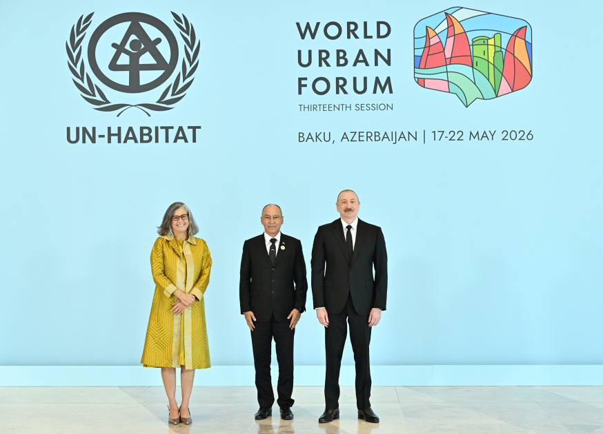 Президент Ильхам Алиев принимает участие в церемонии открытия WUF13 в Баку (Прямая трансляция/ФОТО)