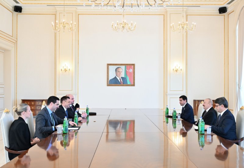 Президент Ильхам Алиев принял заместителя премьер-министра Словакии (ФОТО)