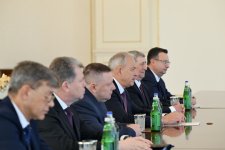Президент Ильхам Алиев принял председателя Палаты представителей Национального собрания Беларуси (ФОТО)