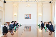 Президент Ильхам Алиев принял заместителя премьер-министра Словакии (ФОТО)