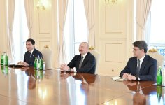 Президент Ильхам Алиев принял заместителя премьер-министра Словакии (ФОТО)