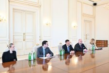 Президент Ильхам Алиев принял заместителя премьер-министра Словакии (ФОТО)
