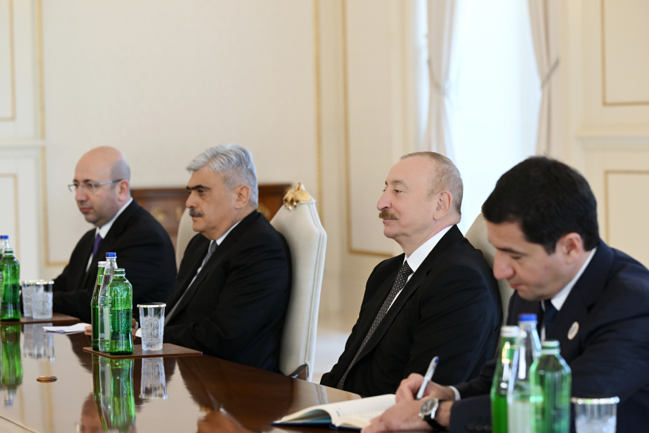 Президент Ильхам Алиев принял председателя Палаты представителей Национального собрания Беларуси (ФОТО)