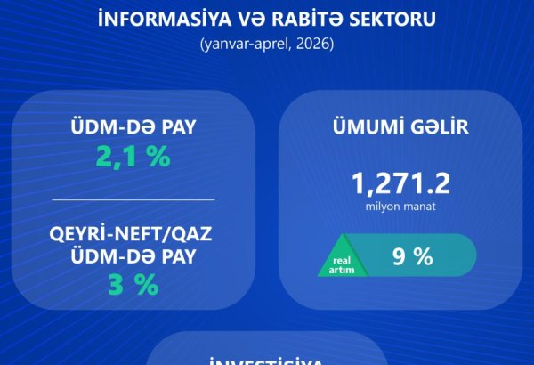 В доходах ИКТ-сектора Азербайджана растет доля информационных услуг