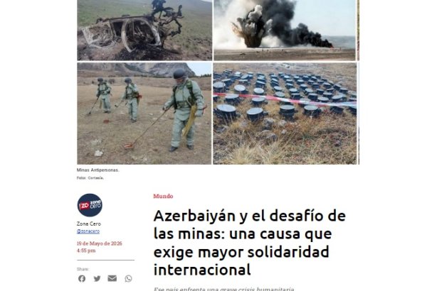 Колумбийские СМИ отметили опыт Азербайджана в сфере разминирования