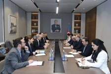 Джейхун Байрамов провел обсуждения с представителем ЕС (ФОТО)