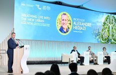 По инициативе вице-президента Фонда Гейдара Алиева Лейлы Алиевой на WUF13 обсуждены вопросы чистого воздуха и устойчивого градостроительства (ФОТО)