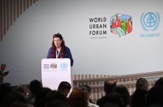 По инициативе вице-президента Фонда Гейдара Алиева Лейлы Алиевой на WUF13 обсуждены вопросы чистого воздуха и устойчивого градостроительства (ФОТО)