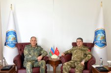 Руководство минобороны Азербайджана находится с визитом в Турции (ФОТО)