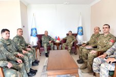 Руководство минобороны Азербайджана находится с визитом в Турции (ФОТО)