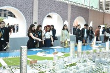 Павильон Baku White City на WUF13 находится в центре внимания иностранных гостей (ФОТО)