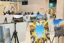 На WUF13 в Баку представлены фотовыставки о городской жизни, минной опасности и урбициде (ФОТО)