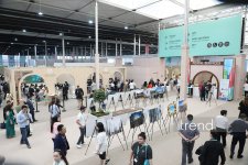 На WUF13 в Баку представлены фотовыставки о городской жизни, минной опасности и урбициде (ФОТО)