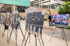 На WUF13 в Баку представлены фотовыставки о городской жизни, минной опасности и урбициде (ФОТО)
