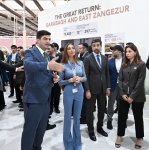 Вице-президент Фонда Гейдара Алиева Лейла Алиева и руководитель Баку Медиа Центра Арзу Алиева ознакомились с выставкой Urban Expo (ФОТО)